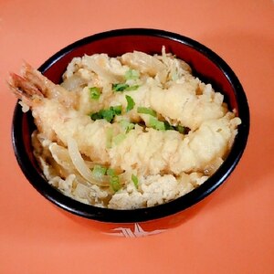 ランチに！えび天たまごとじ丼